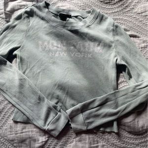 beautiful mint green blouse, casual, long sleeve